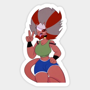 Thicc Vivian Sticker